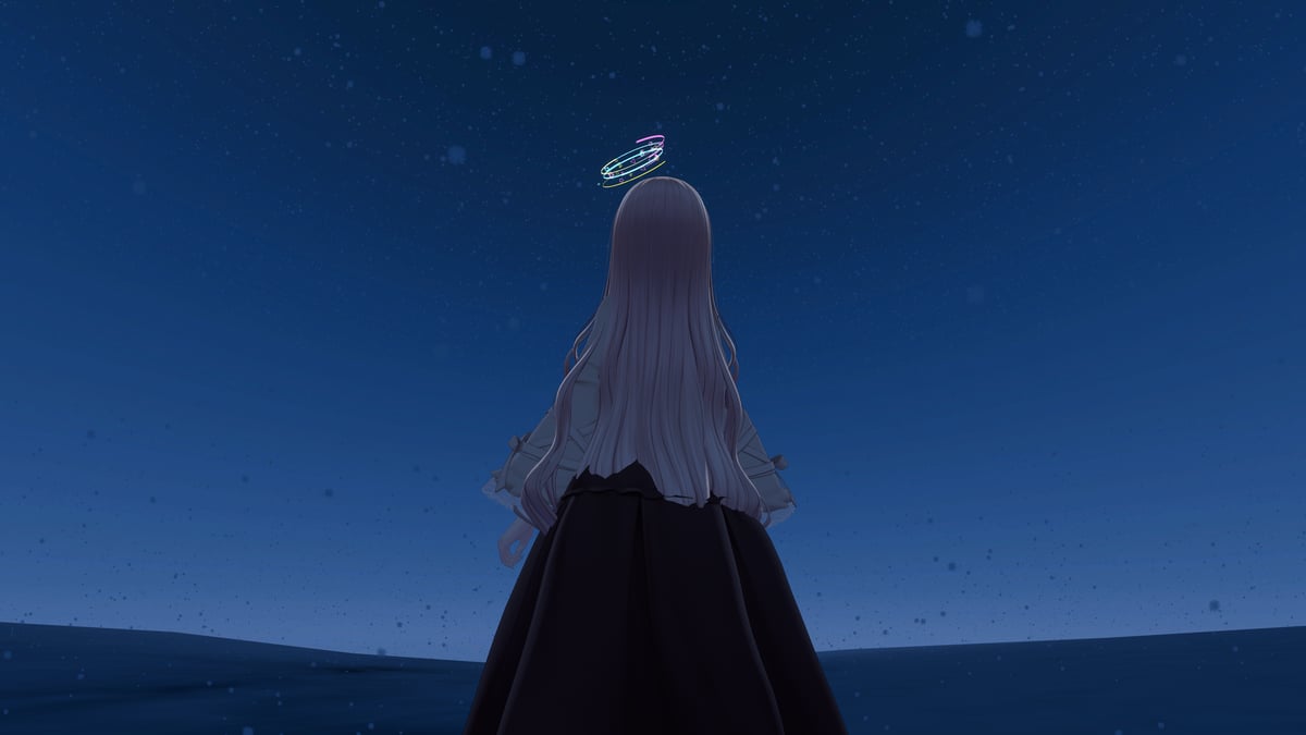 VRCでヘイローを追従させましょう（しなのの場合）