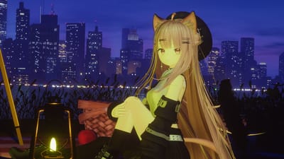 あるてちゃんさんがNel Bluで撮影したVRChat写真