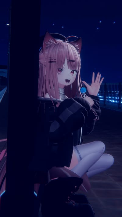 あるてちゃんさんがRe․Aurora ~海に還る星~で撮影したVRChat写真
