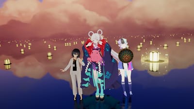 YU_tomoさんが【公式】仮想空間＜ツクヨミ＞【超かぐや姫！】で撮影したVRChat写真