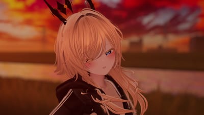 さきさくさんが茜葛川-あかつがわ-で撮影したVRChat写真