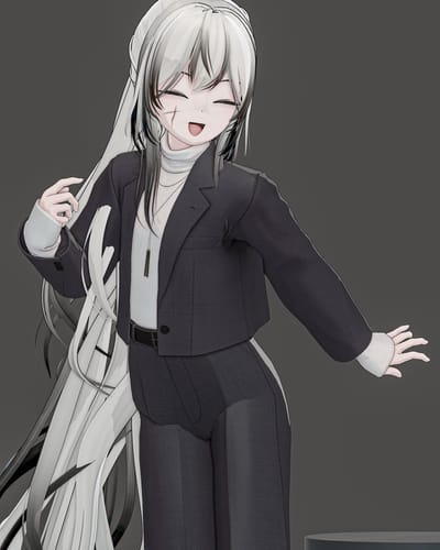 AkrystさんがAvatar Testing Chamberで撮影したVRChat写真