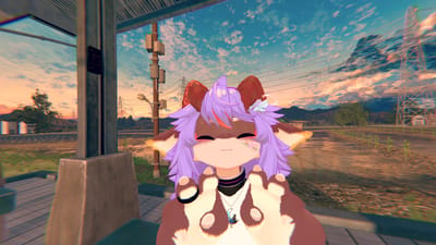 澄田土竜さんがYayoi INAKA 2024で撮影したVRChat写真