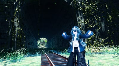 澄田土竜さんが陽射しの廃駅-Abandoned station in the sunshineで撮影したVRChat写真