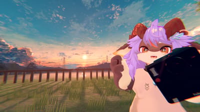 澄田土竜さんがYayoi INAKA 2024で撮影したVRChat写真
