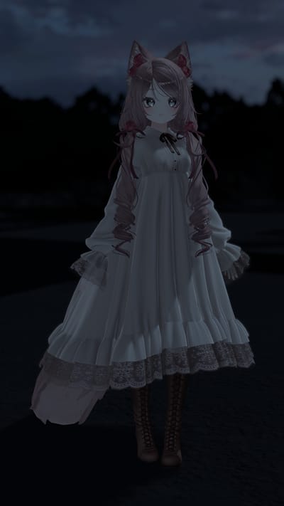 茶（二番煎じ）さんが午前四時前の旅情で撮影したVRChat写真