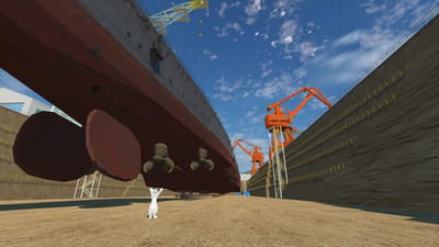 かずやまさんがDry dock ver1․1で撮影したVRChat写真