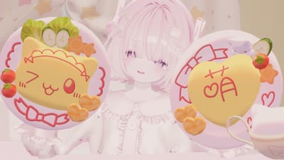 おさとーさんがシール帳をつくろう！で撮影したVRChat写真