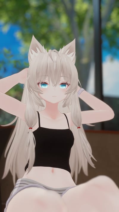 ぬこらいんさんがGreen Livingで撮影したVRChat写真