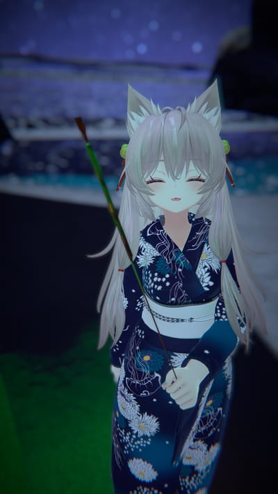 ぬこらいんさんが超快適な無人島生活で撮影したVRChat写真