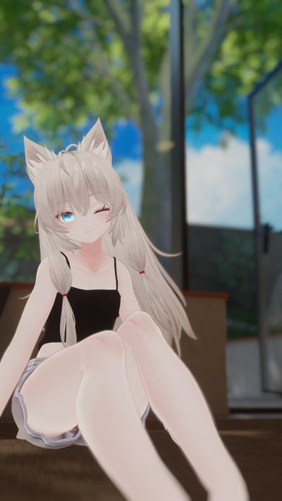 ぬこらいんさんがGreen Livingで撮影したVRChat写真