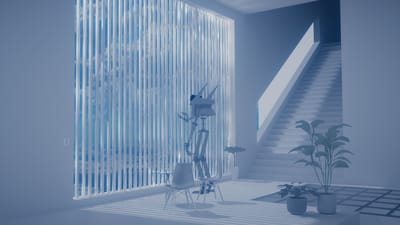風来人さんがWhite Complex 深層の複合施設で撮影したVRChat写真