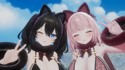 nonucoさんが旋律の花園 ~Melodies Among the Flowers~で撮影したVRChat写真