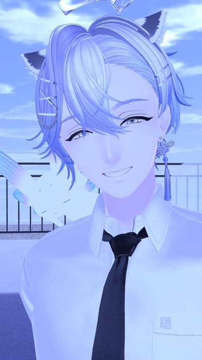 こがねさんが【ワールドアセット】Blue Skyで撮影したVRChat写真