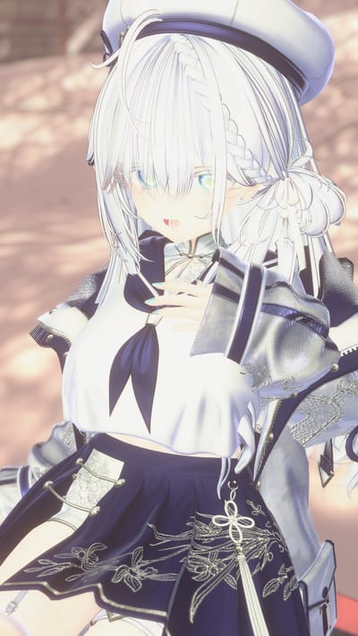 ひかりさんが雪晴の夜明けで撮影したVRChat写真