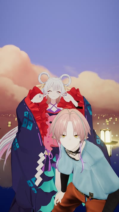 NeTaWoMasKさんが【公式】仮想空間＜ツクヨミ＞【超かぐや姫！】で撮影したVRChat写真