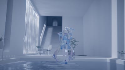 iCHiGOさんがWhite Complex 深層の複合施設で撮影したVRChat写真