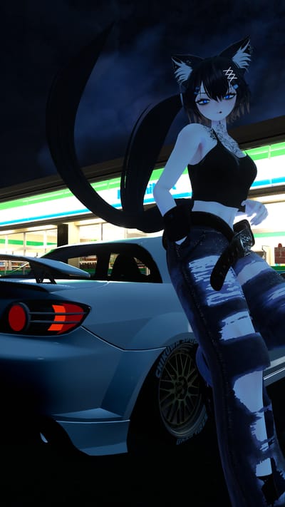 れふてぃさんがFuji Konbini （コンビニ）で撮影したVRChat写真