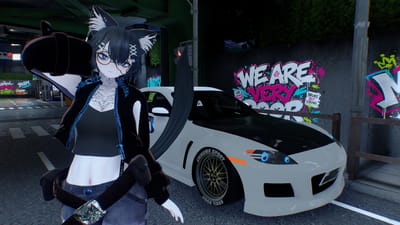 れふてぃさんがLiminal Tokyo Streetで撮影したVRChat写真