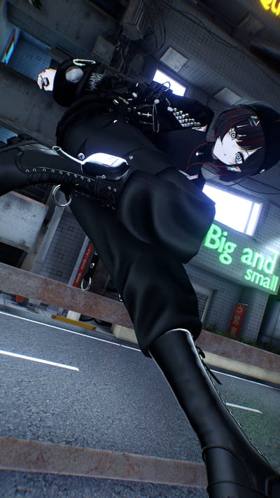 BGAさんがLiminal Tokyo Streetで撮影したVRChat写真