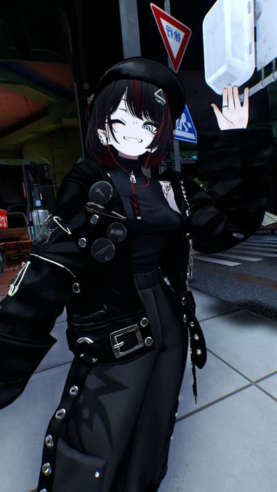 BGAさんがLiminal Tokyo Streetで撮影したVRChat写真