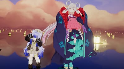 白姫かなたさんが【公式】仮想空間＜ツクヨミ＞【超かぐや姫！】で撮影したVRChat写真