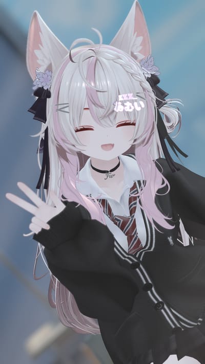 村沢ねこさんが落樱⁄Sakura Fallで撮影したVRChat写真