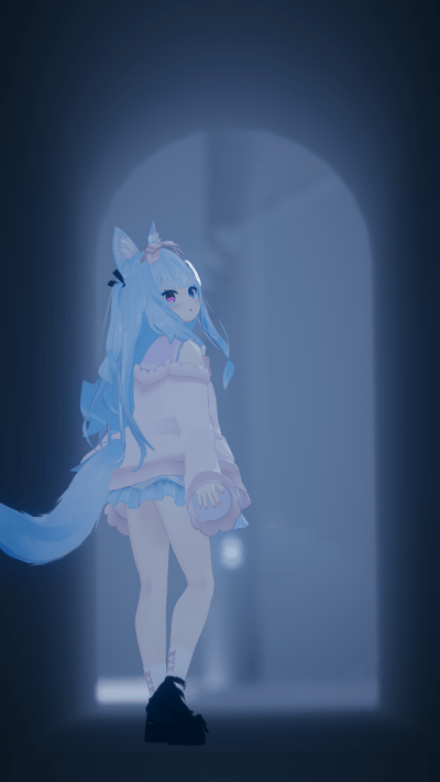 허부키さんがWhite Complex 深層の複合施設で撮影したVRChat写真