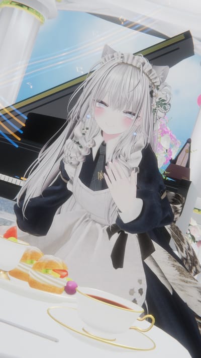 しんじゅさんが旋律の花園 ~Melodies Among the Flowers~で撮影したVRChat写真
