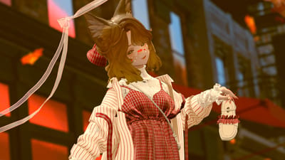 ぺおさんがCarnelian Town - Autumn Dayで撮影したVRChat写真