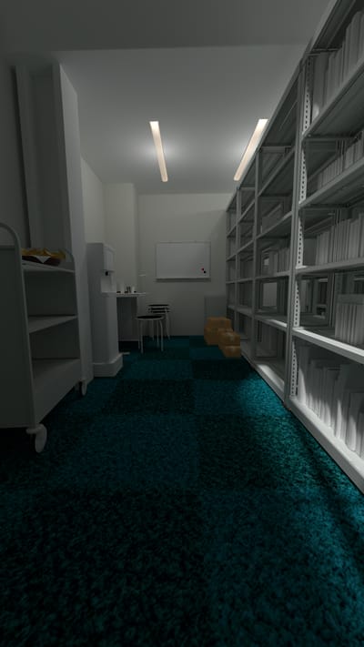 さばのかんさんが第3資料室で撮影したVRChat写真