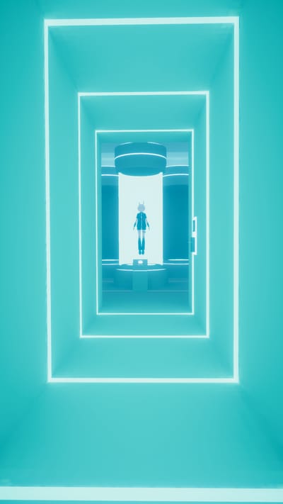 さばのかんさんがWhite Complex 深層の複合施設で撮影したVRChat写真