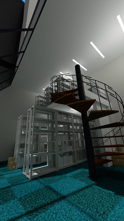 さばのかんさんが第3資料室で撮影したVRChat写真