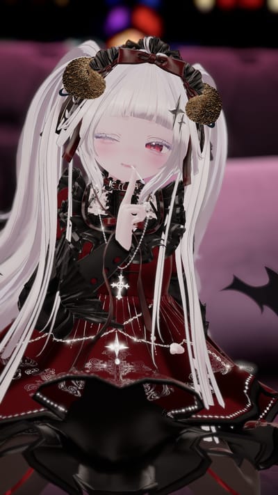 楠木あおいさんがGothic Loftで撮影したVRChat写真