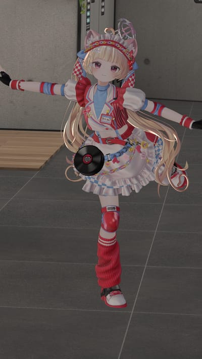 楠木あおいさんがAvatar Testing Chamberで撮影したVRChat写真