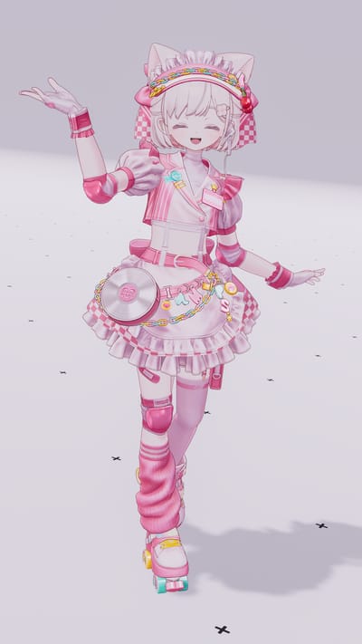 みりーさんがPLASTIC LABで撮影したVRChat写真