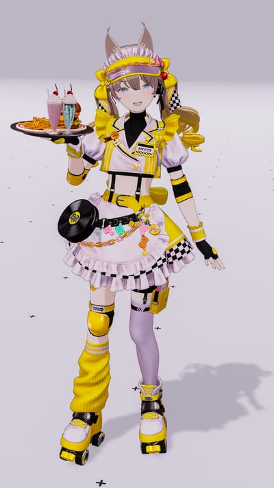 みりーさんがPLASTIC LABで撮影したVRChat写真
