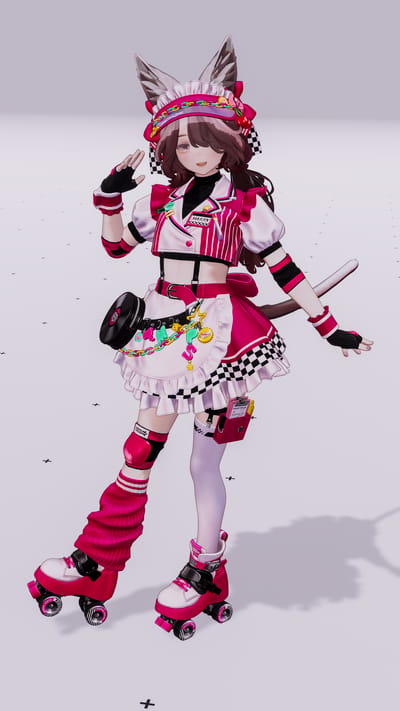 みりーさんがPLASTIC LABで撮影したVRChat写真