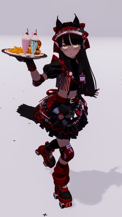 みりーさんがPLASTIC LABで撮影したVRChat写真