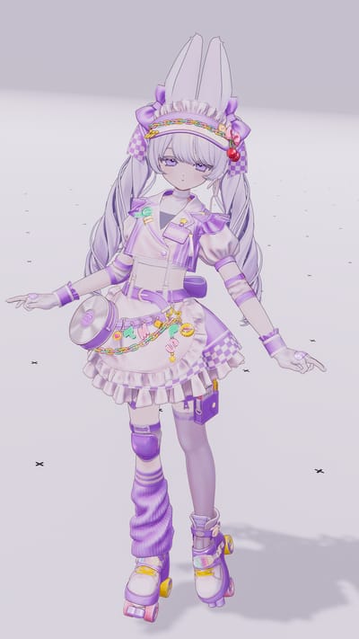 みりーさんがPLASTIC LABで撮影したVRChat写真