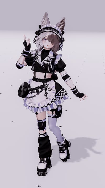 みりーさんがPLASTIC LABで撮影したVRChat写真