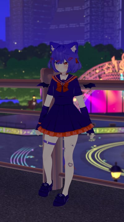 薮猫魔猫さんがYoyoWoodsPark【VirtualSanrioPuroland】で撮影したVRChat写真