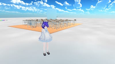 薮猫魔猫さんが君がいない場所-lost future-で撮影したVRChat写真