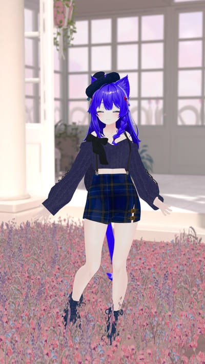 薮猫魔猫さんがCafeFleuri By․MEMEROLANDで撮影したVRChat写真