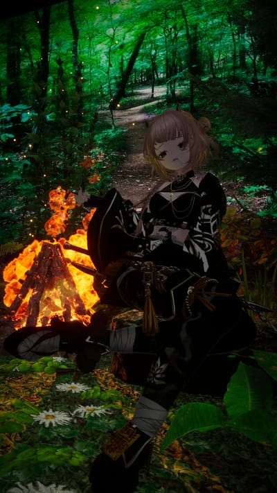 まるむさんがPorter Robinson˸ Something Comfortingで撮影したVRChat写真