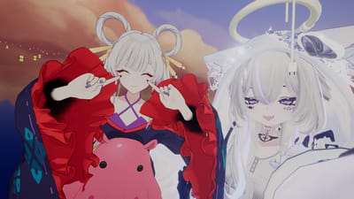 ニャベスさんが【公式】仮想空間＜ツクヨミ＞【超かぐや姫！】で撮影したVRChat写真