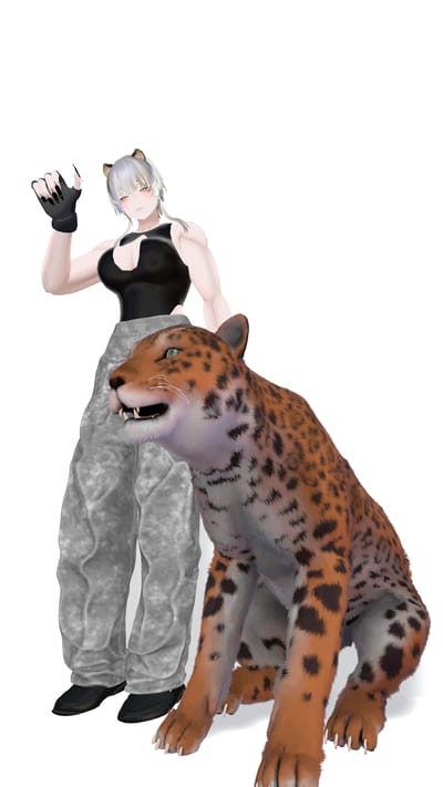 Hiyosukeさんが白背景で写真を撮るワールドで撮影したVRChat写真