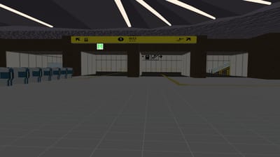 たからずかさんが夢の国駅へようこそ Welcome to Yumeno-kuni Stationで撮影したVRChat写真