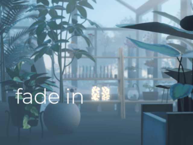 fade inのVRChatワールド画像