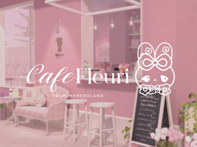 CafeFleuri By․MEMEROLANDのVRChatワールド画像